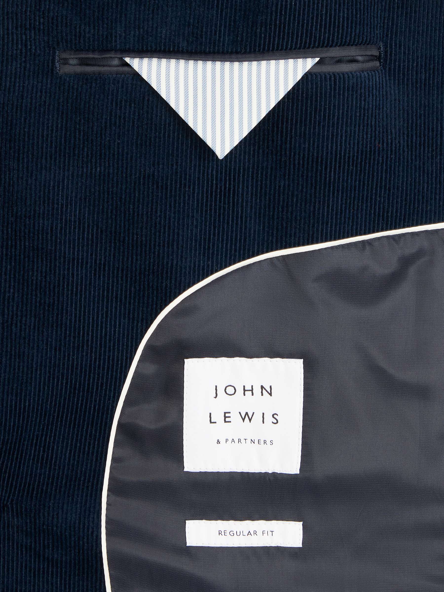 Buy John Lewis Regular Fit Corduroy Blazer Online at johnlewis.com