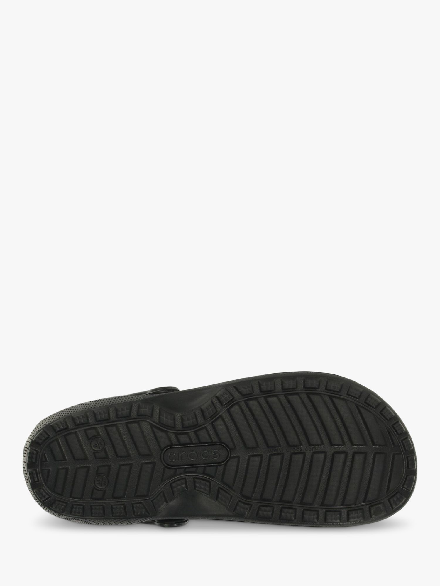 Crocs Classic Lined Clogs, Black, 4