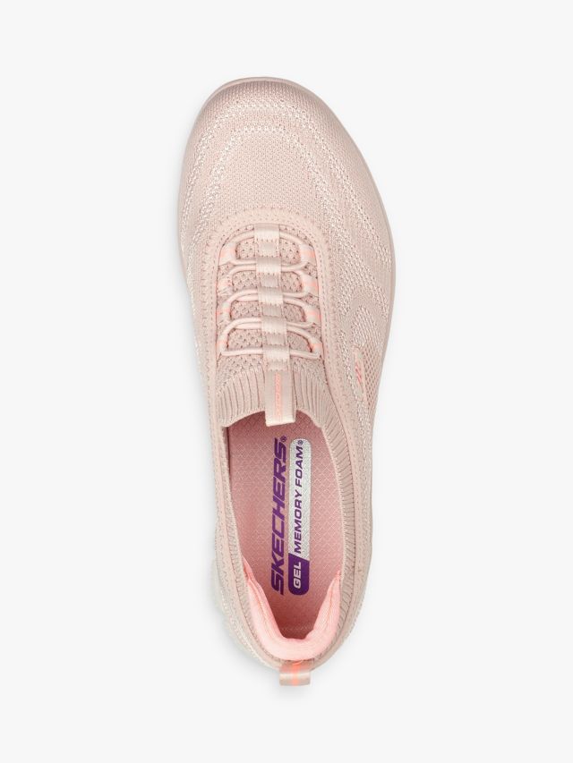 Peach skechers hot sale