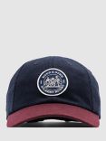 Rodd & Gunn Otago Cap, Navy/Burg