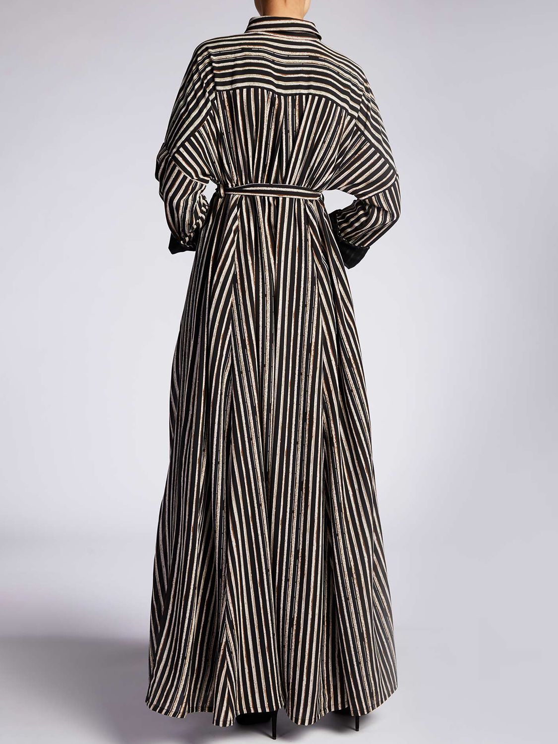 Buy Aab Oversized Maxi Dress, Black Online at johnlewis.com