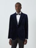 John Lewis Velvet Regular Fit Blazer