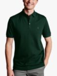 Charles Tyrwhitt Short Sleeve Pique Polo Shirt, Dark Green