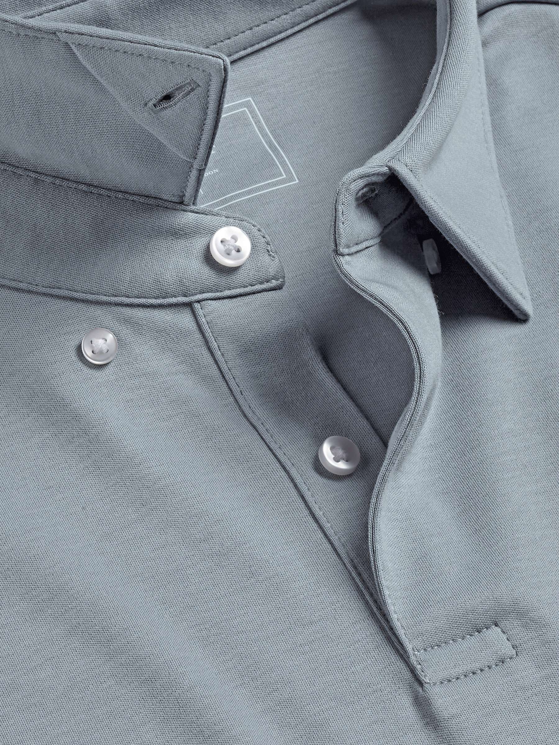 Buy Charles Tyrwhitt Smart Jersey Short Sleeve Polo Online at johnlewis.com