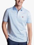 Charles Tyrwhitt RFU Short Sleeve Pique Polo Shirt, Light Blue