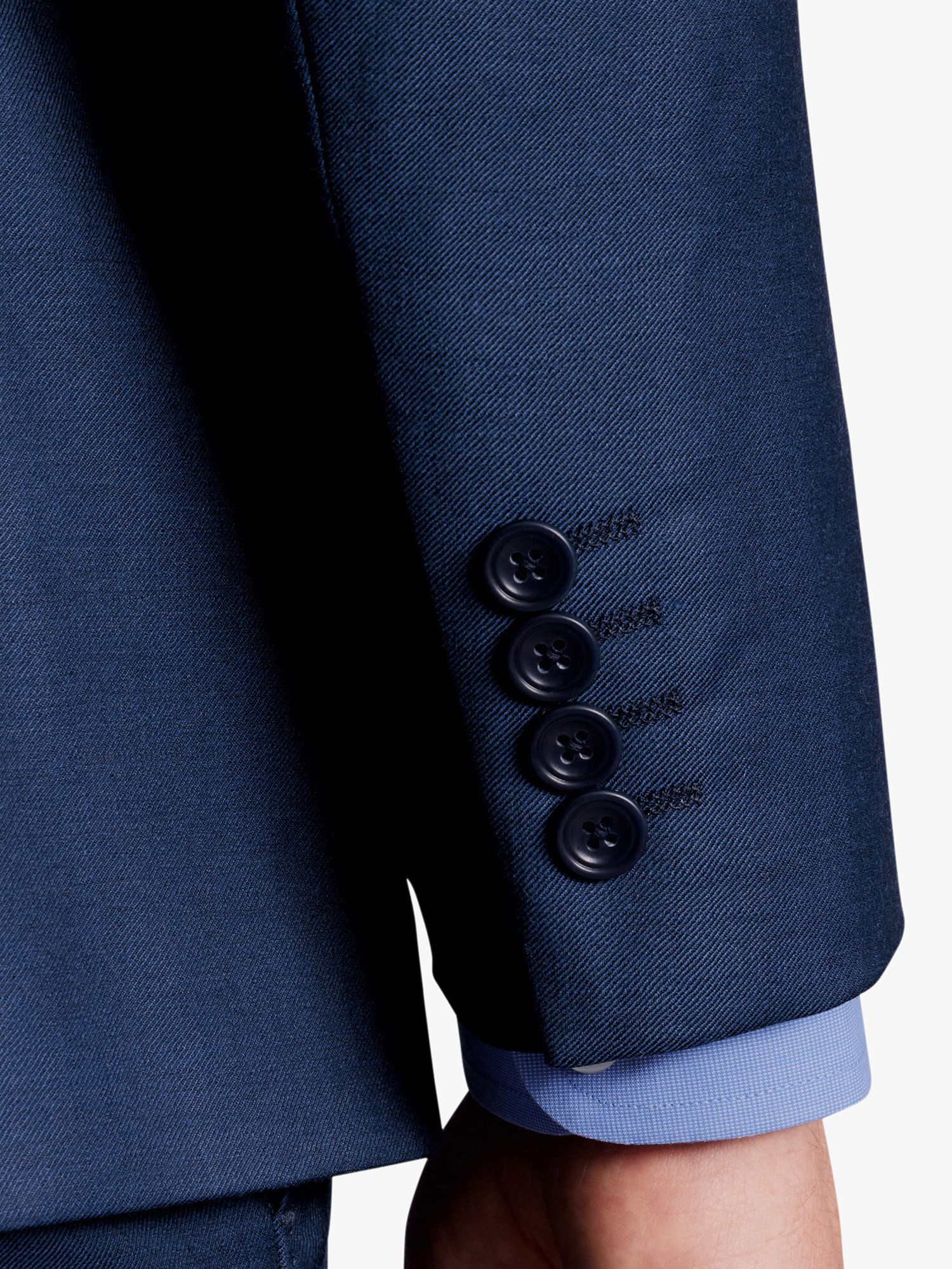 Royal Blue Twill Suit