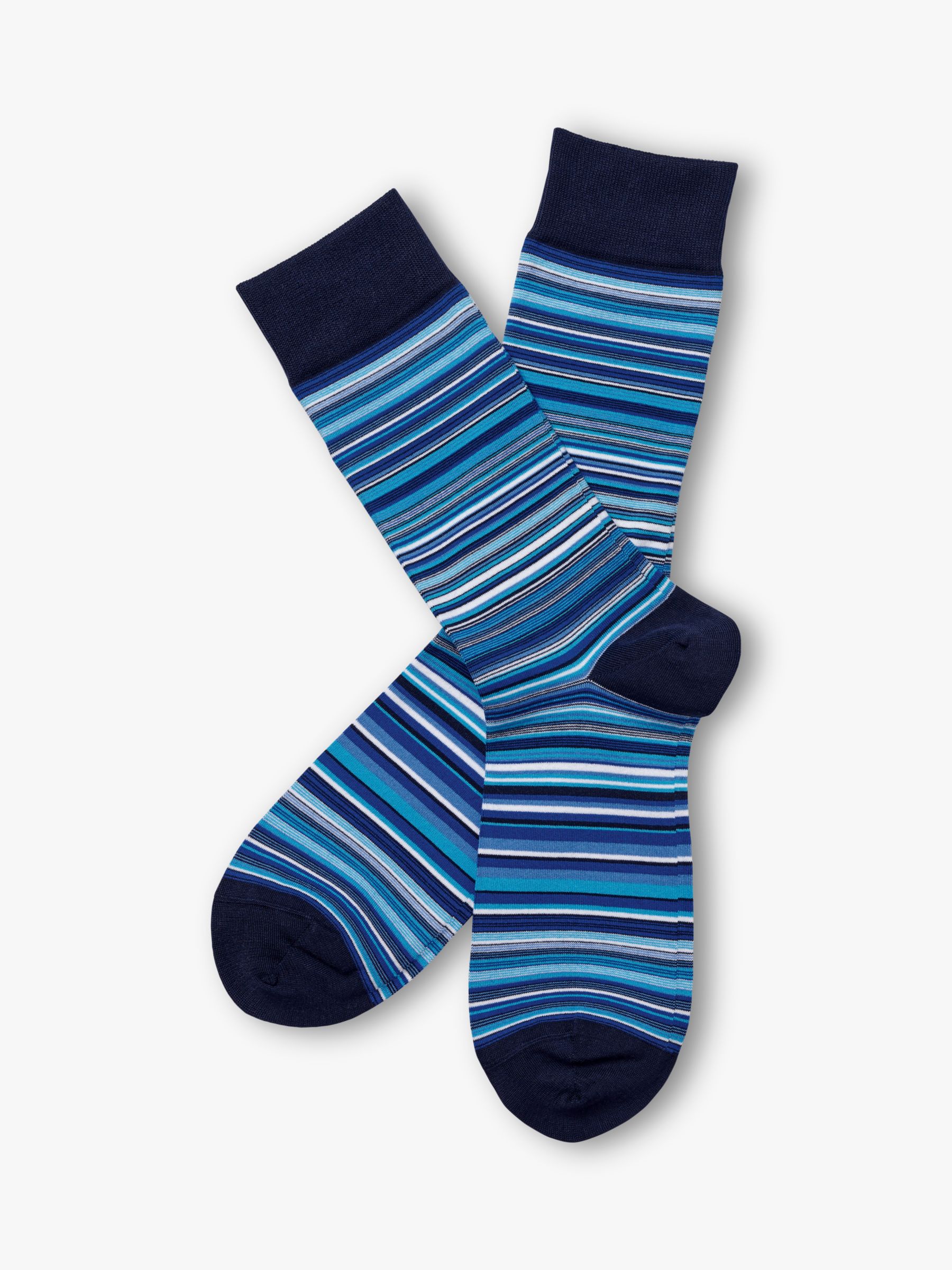 Charles Tyrwhitt Stripe Ankle Socks at John Lewis & Partners