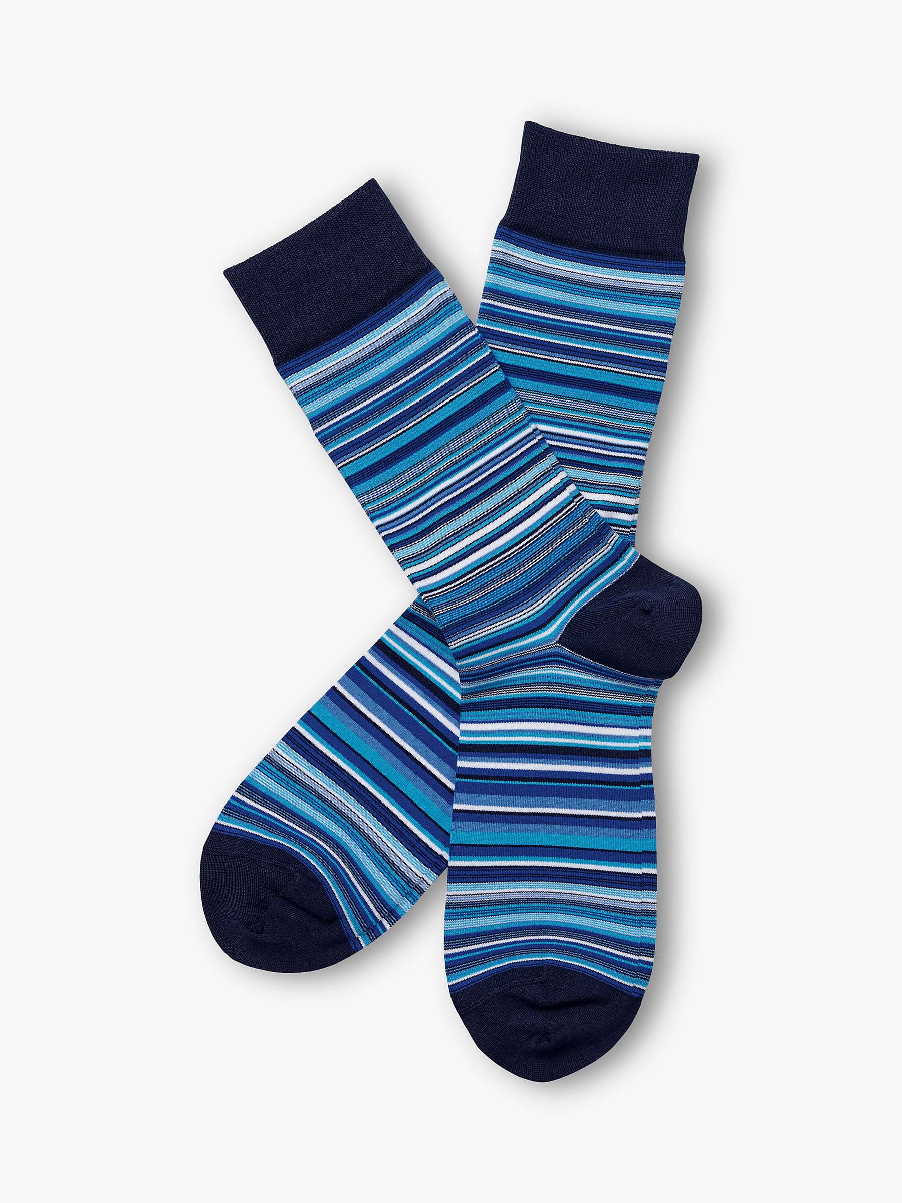 Buy Charles Tyrwhitt Stripe Ankle Socks Online at johnlewis.com