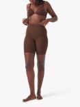 Spanx Medium Control Everyday Shaping Shorts, Chestnut Brown