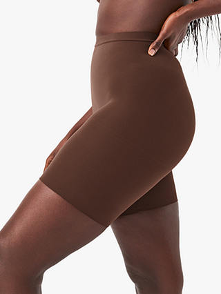 Spanx Everyday Shaping Shorts, Chestnut Brown
