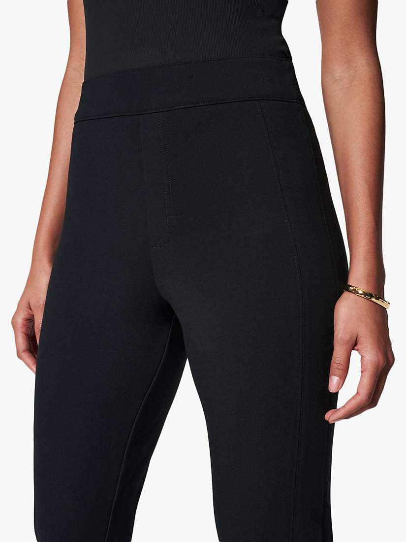 Buy Spanx The Perfect Slim Straight Trousers, Classic Black Online at johnlewis.com