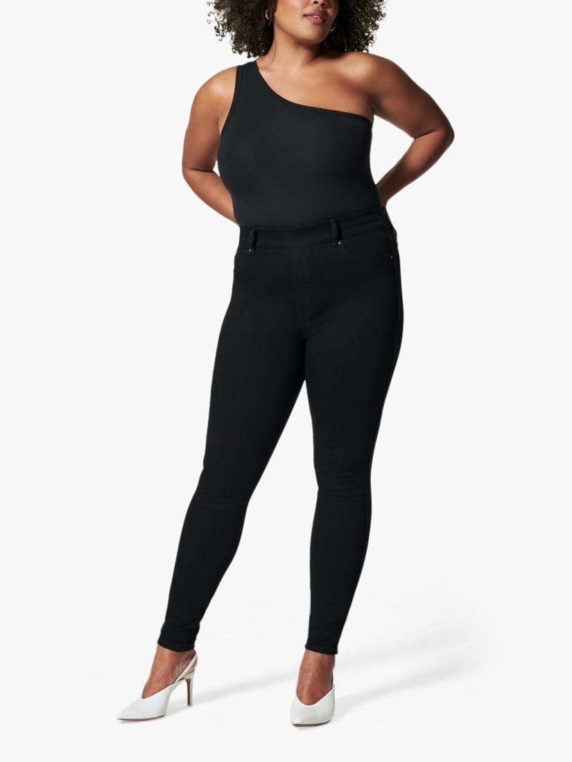 The Black SPANX Skinny Jeans: Featuring SPANX Body Contouring Technology