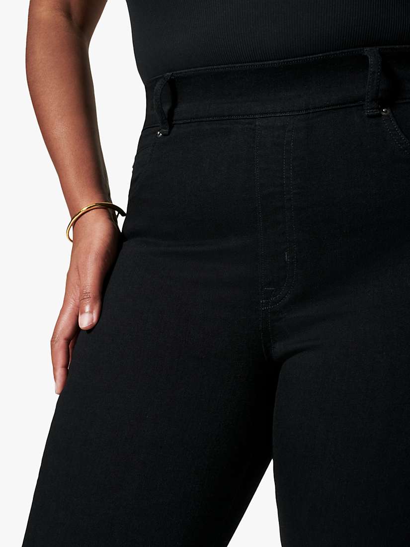 Buy Spanx Ankle Length Skinny Jeans, Clean Black Online at johnlewis.com