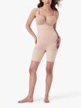 Spanx Medium Control Everyday Seamless Shaping High-Waisted Shorts, Soft Nude