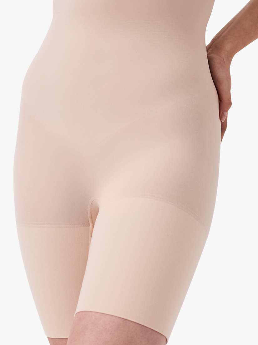 Buy Spanx Medium Control Everyday Seamless Shaping High-Waisted Shorts Online at johnlewis.com