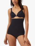 Spanx Medium Control Everyday Seamless Shaping High-Waisted Knickers, Very Black