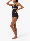 Spanx Medium Control Everyday Seamless Shaping High-Waisted Knickers, Very Black