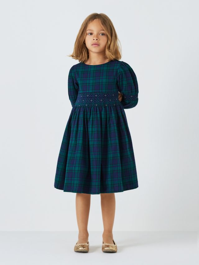 Children's tartan outlet dresses