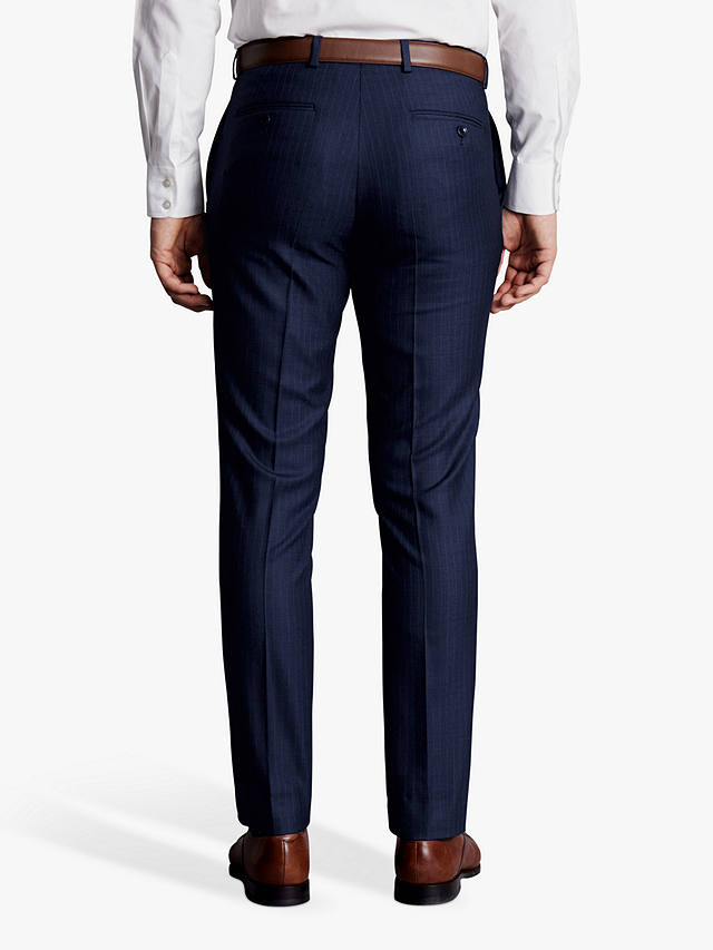 Charles Tyrwhitt Stripe Slim Fit Ultimate Performance Suit Trousers ...