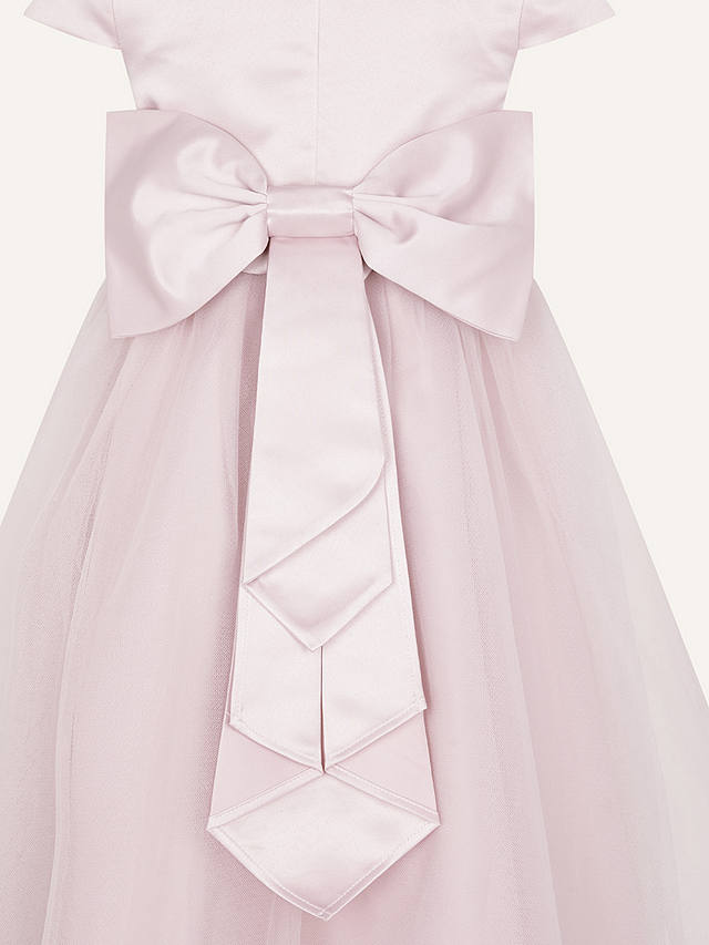 Monsoon Kids' Tulle Bridesmaid Dress, Pink