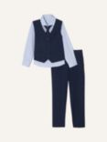 Monsoon Kids' Adam Four Piece Suit, Navy