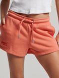 Superdry Vintage Logo Embroidered Jersey Shorts, La Coral Marl