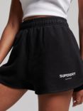 Superdry Core Sport Sweat Shorts, Black