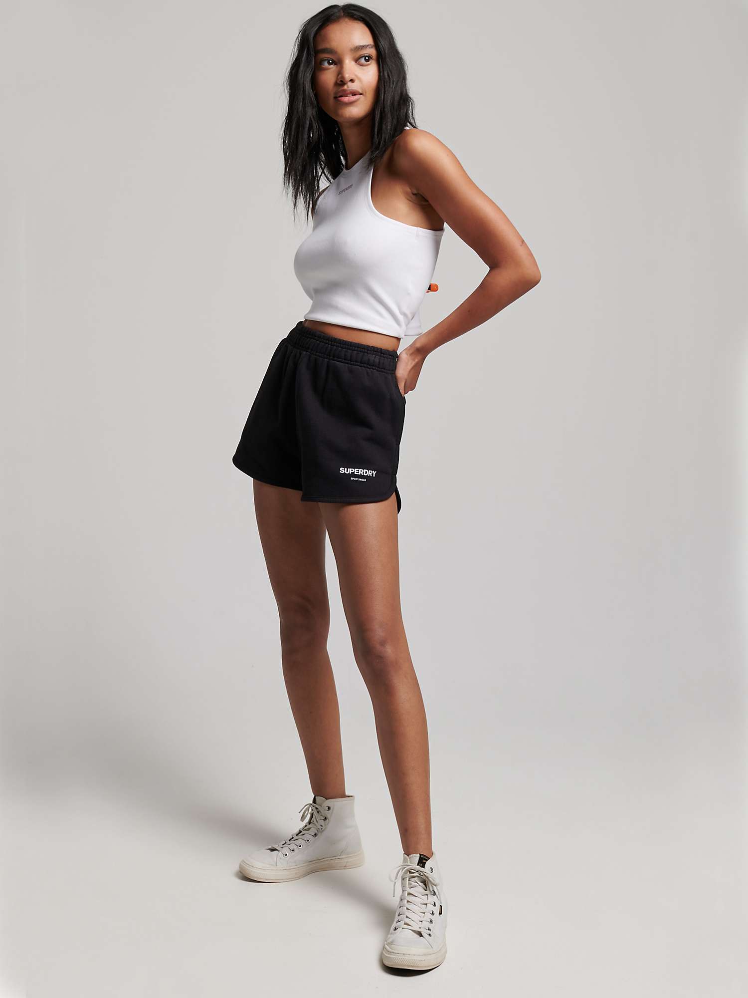 Buy Superdry Core Sport Sweat Shorts Online at johnlewis.com