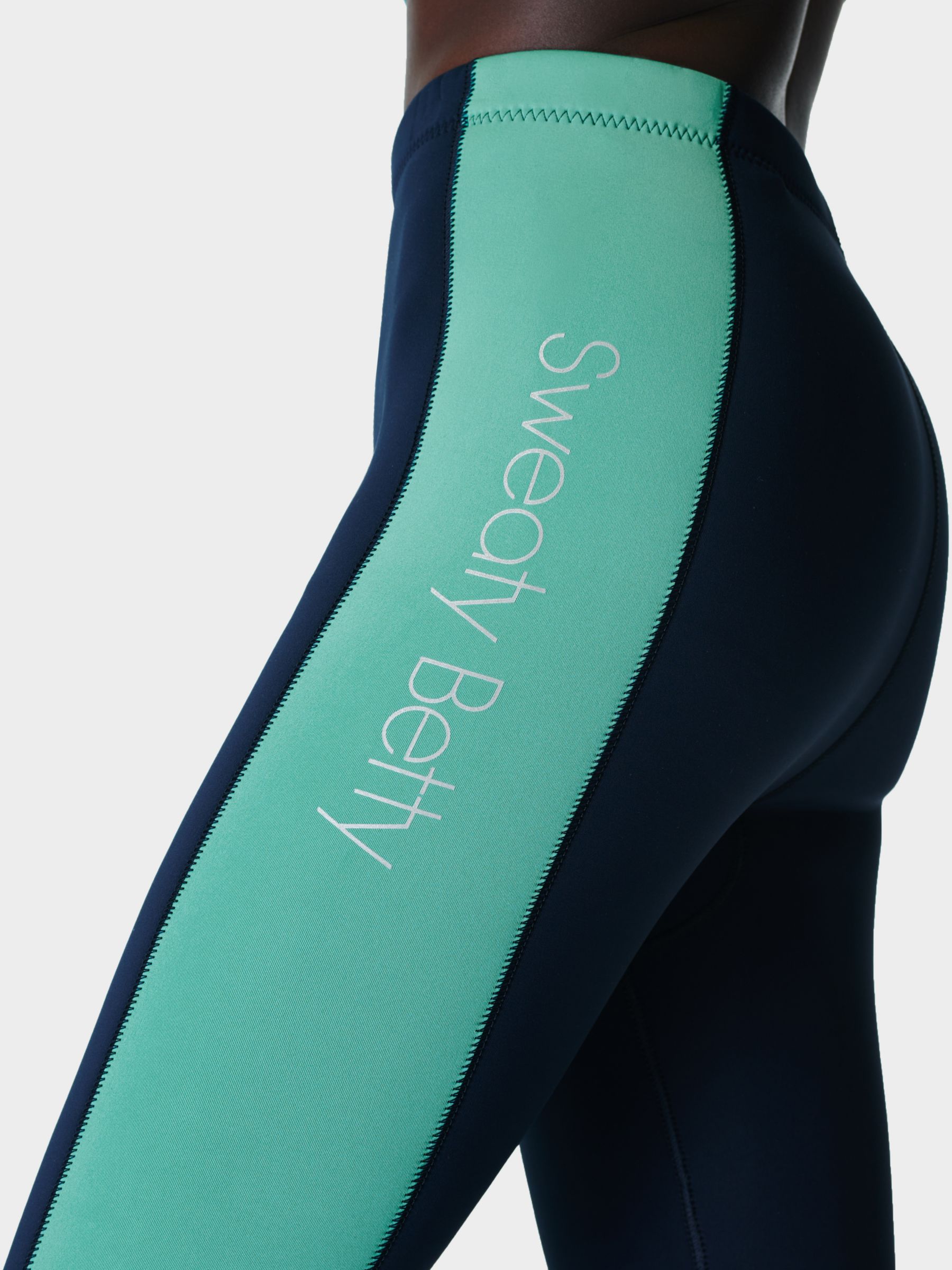 Sweaty Betty Swell Paddle Leggings, French Navy Blue, XXS