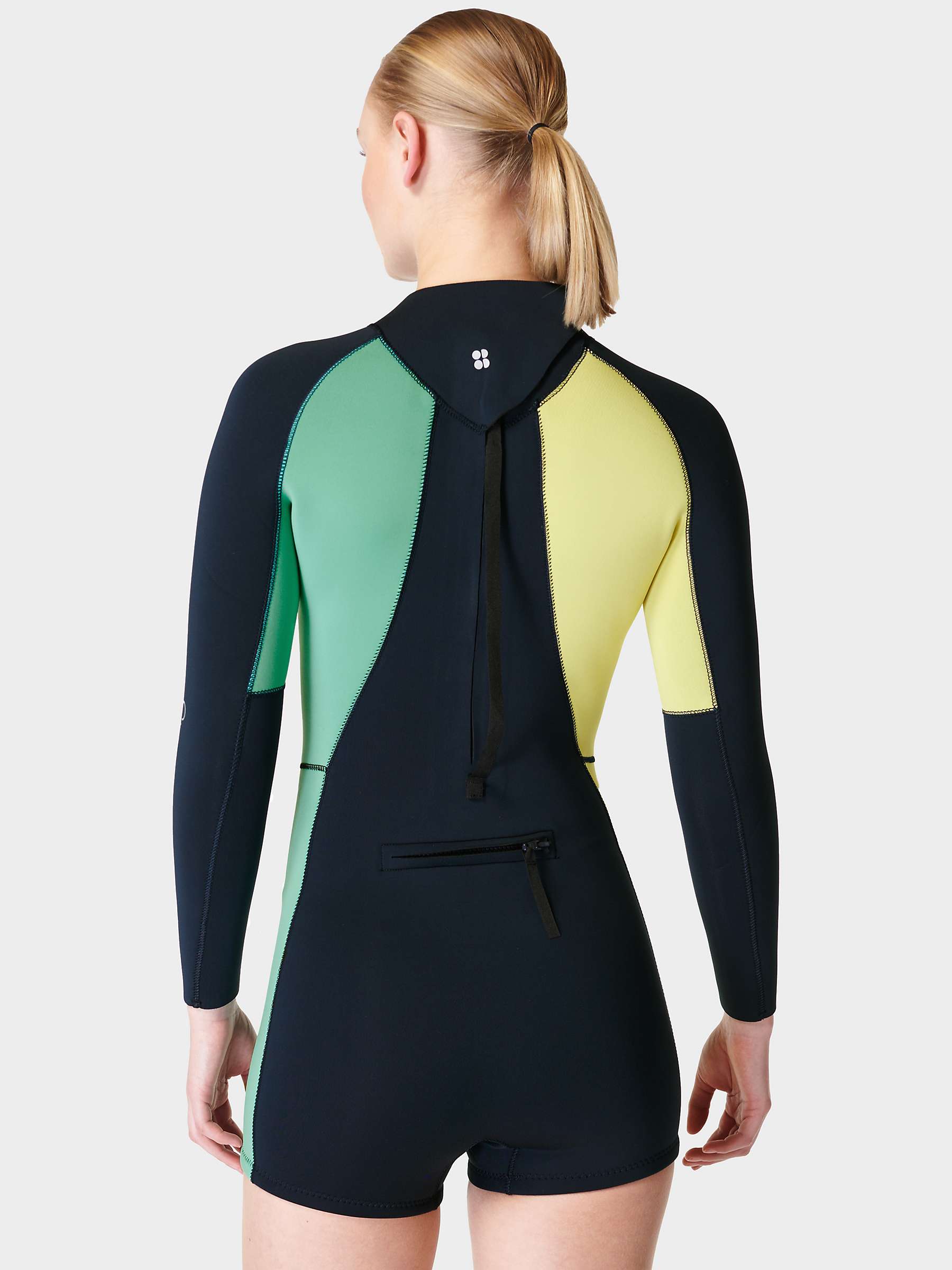 Buy Sweaty Betty Long Sleeve Surf Wetsuit, French Navy/Multi Online at johnlewis.com