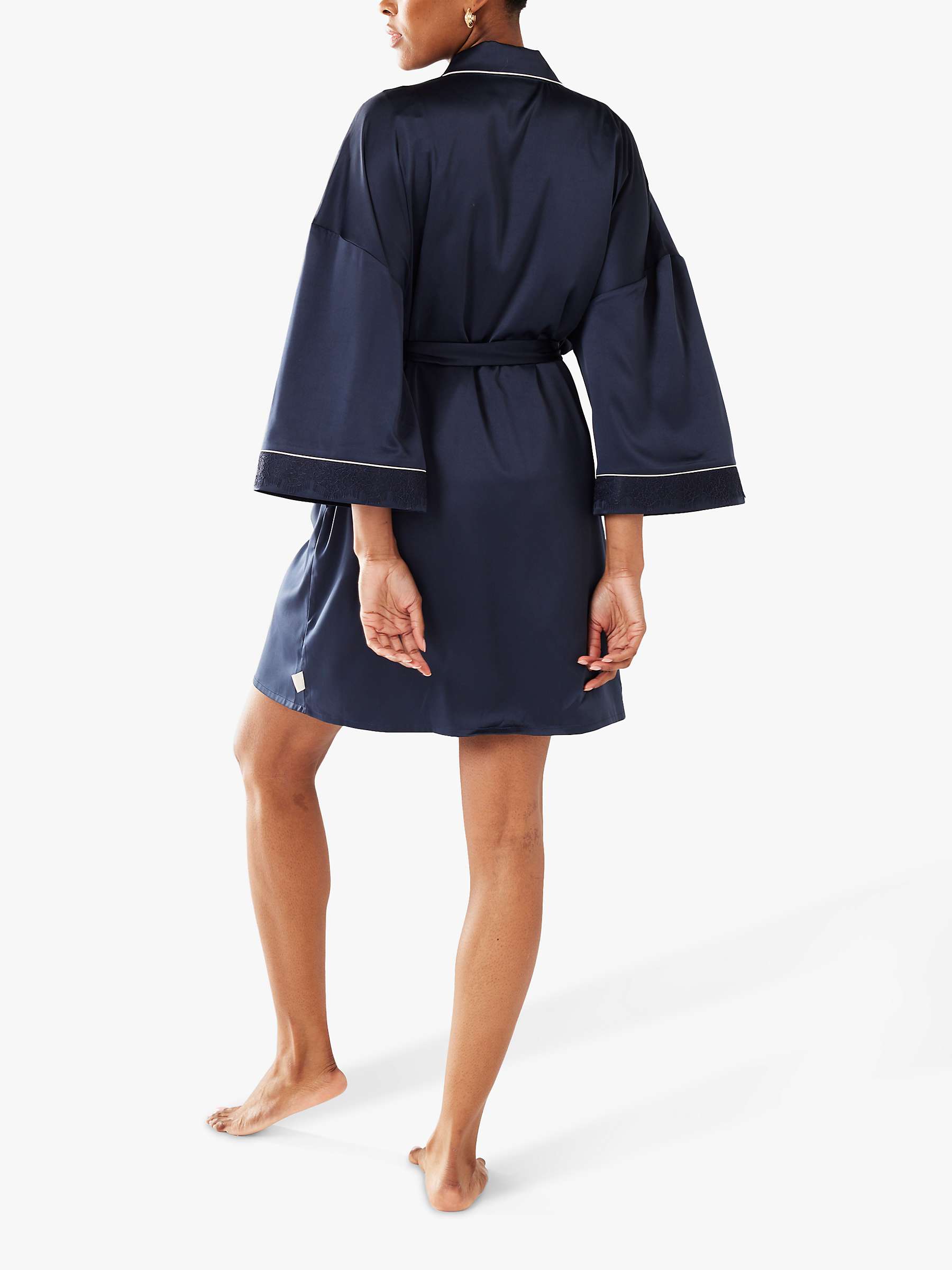 Buy Chelsea Peers Satin Dressing Gown Online at johnlewis.com
