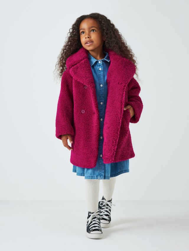 Kids teddy clearance coat