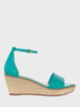 Hobbs Vespa Leather Espadrille Wedge Sandals