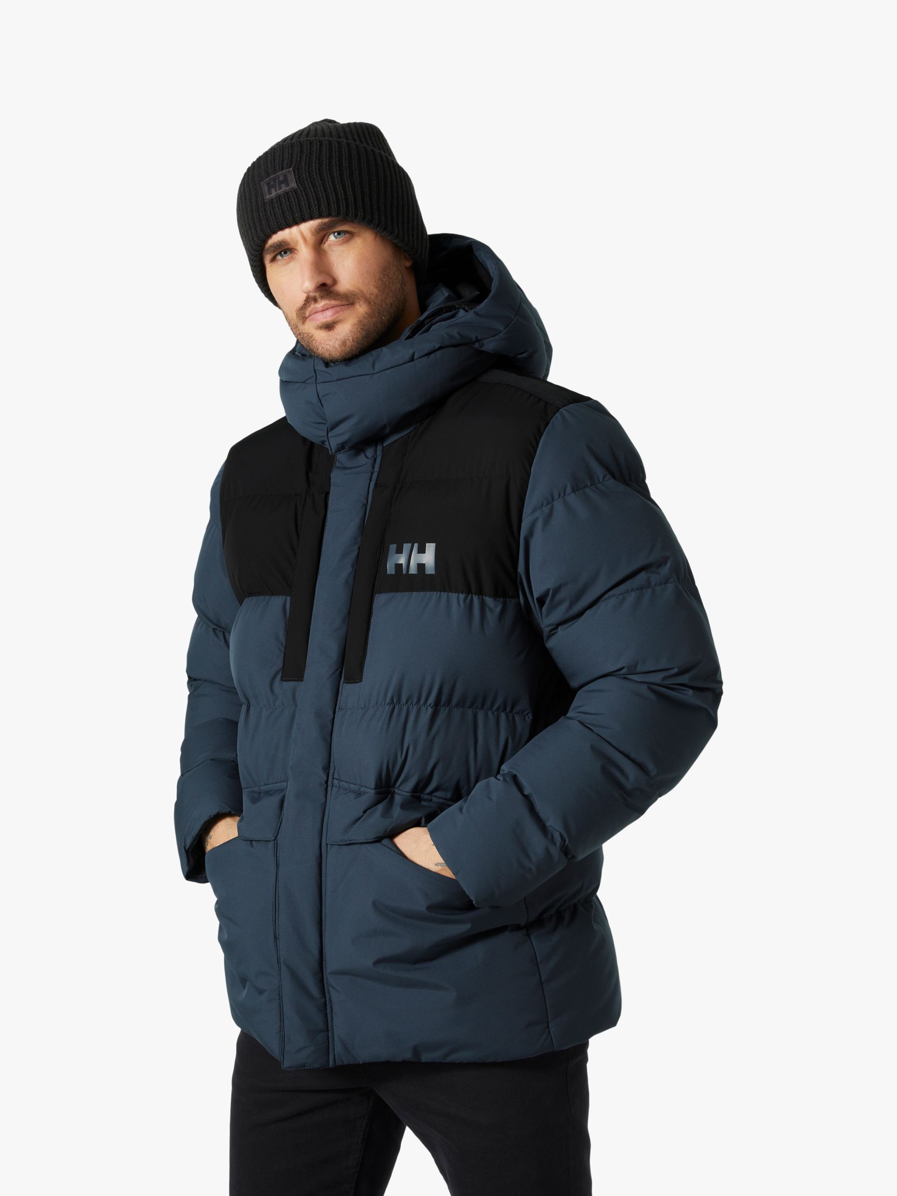 Helly Hansen Explorer Puffer Jacket, Alpine Frost at John Lewis & Partners