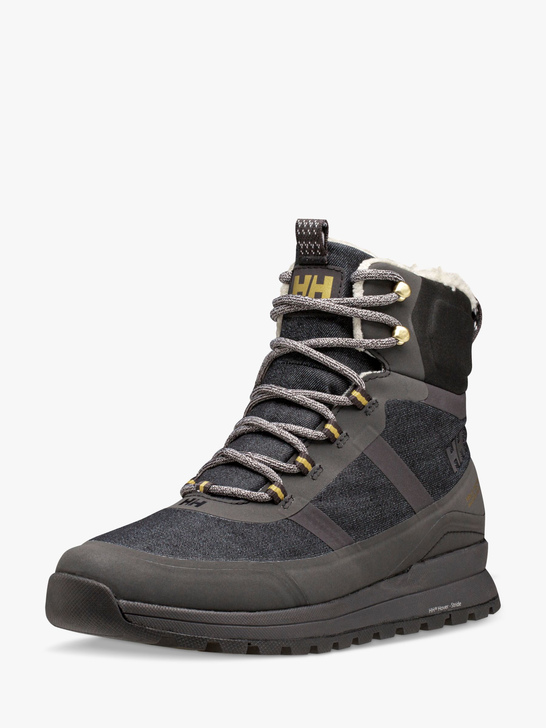 Helly Hansen Whitley Waterproof Winter Boots, Black, 6