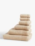 John Lewis Ultra Soft Cotton Towels, Caramel