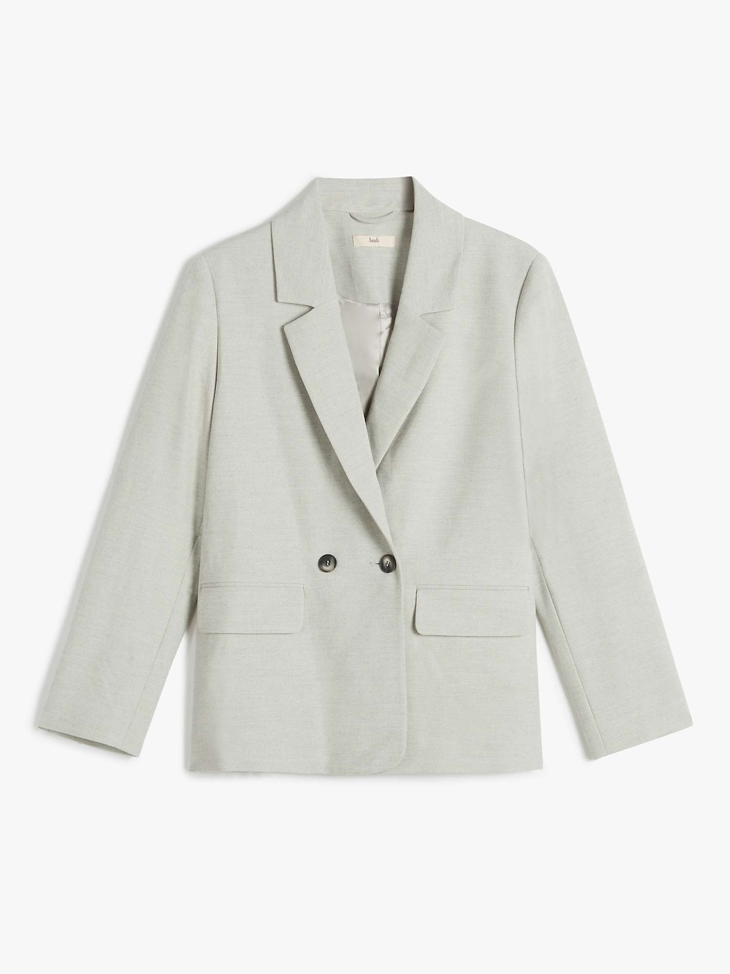 Buy HUSH Rosalind Double Breasted Blazer, Antarctica Online at johnlewis.com