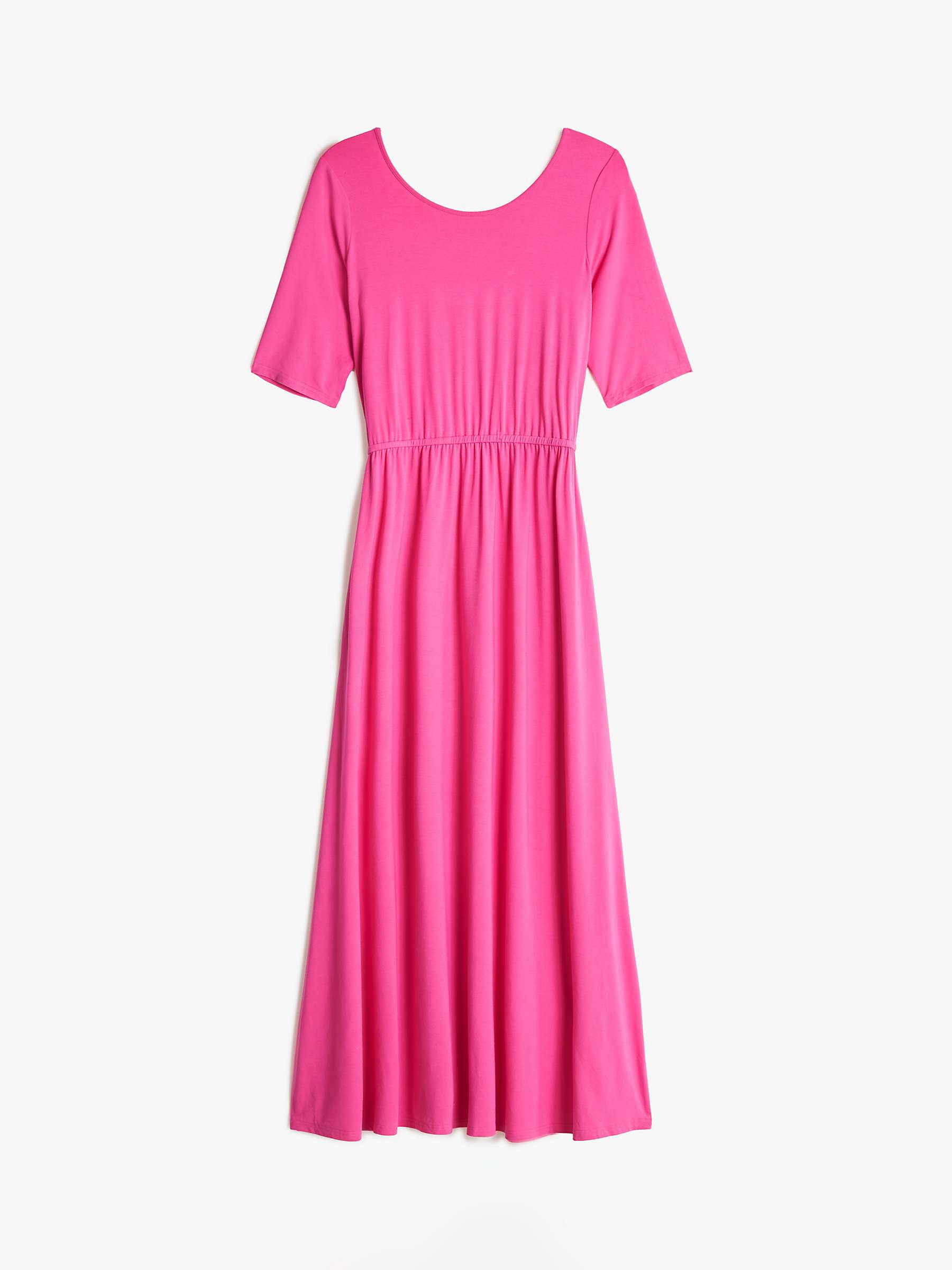 Buy HUSH Elisa Plain Jersey Midi Dress Online at johnlewis.com