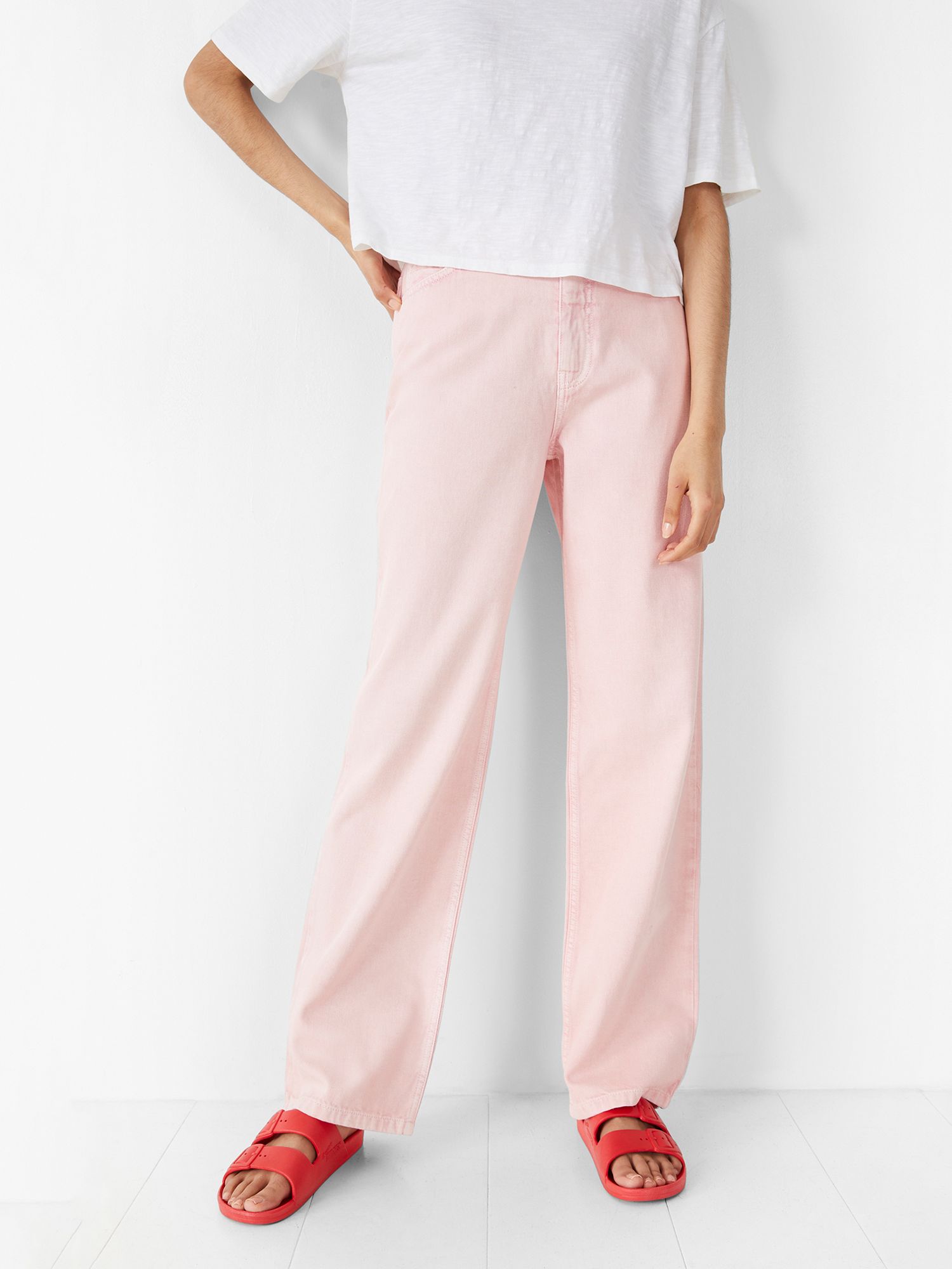 Hot Pink Slouch Pants