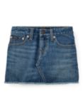Ralph Lauren Kids' Denim Skirt, Bales Wash