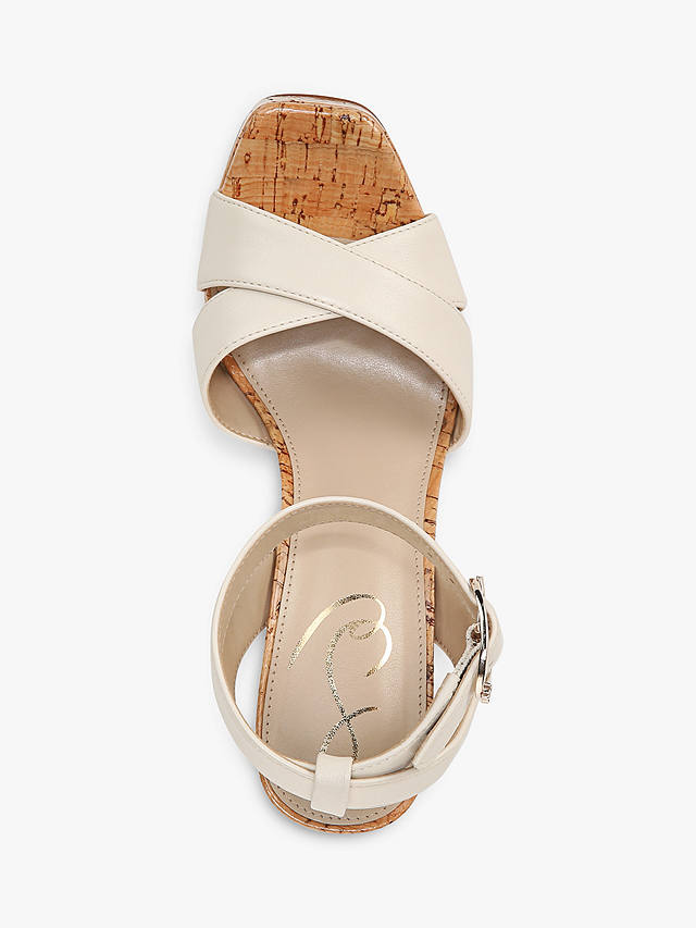 Sam Edelman Kayna Woven Platform Sandals, Modern Ivory