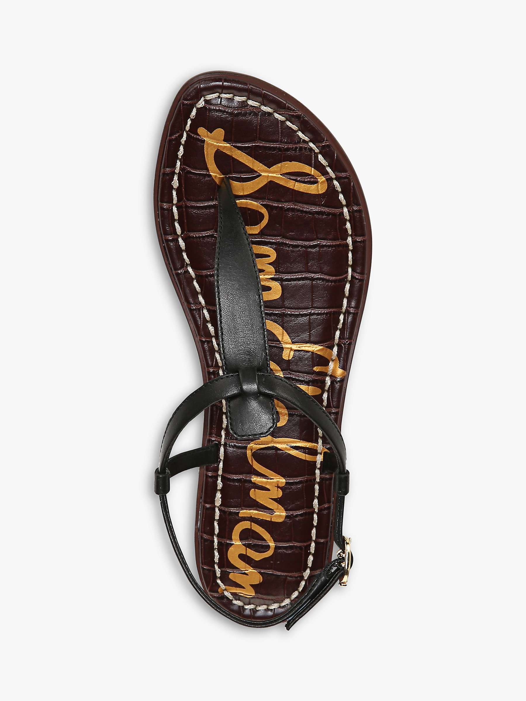 Buy Sam Edelman Gigi T-Bar Leather Sandals Online at johnlewis.com