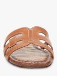 Sam Edelman Bay Leather Sliders, Saddle