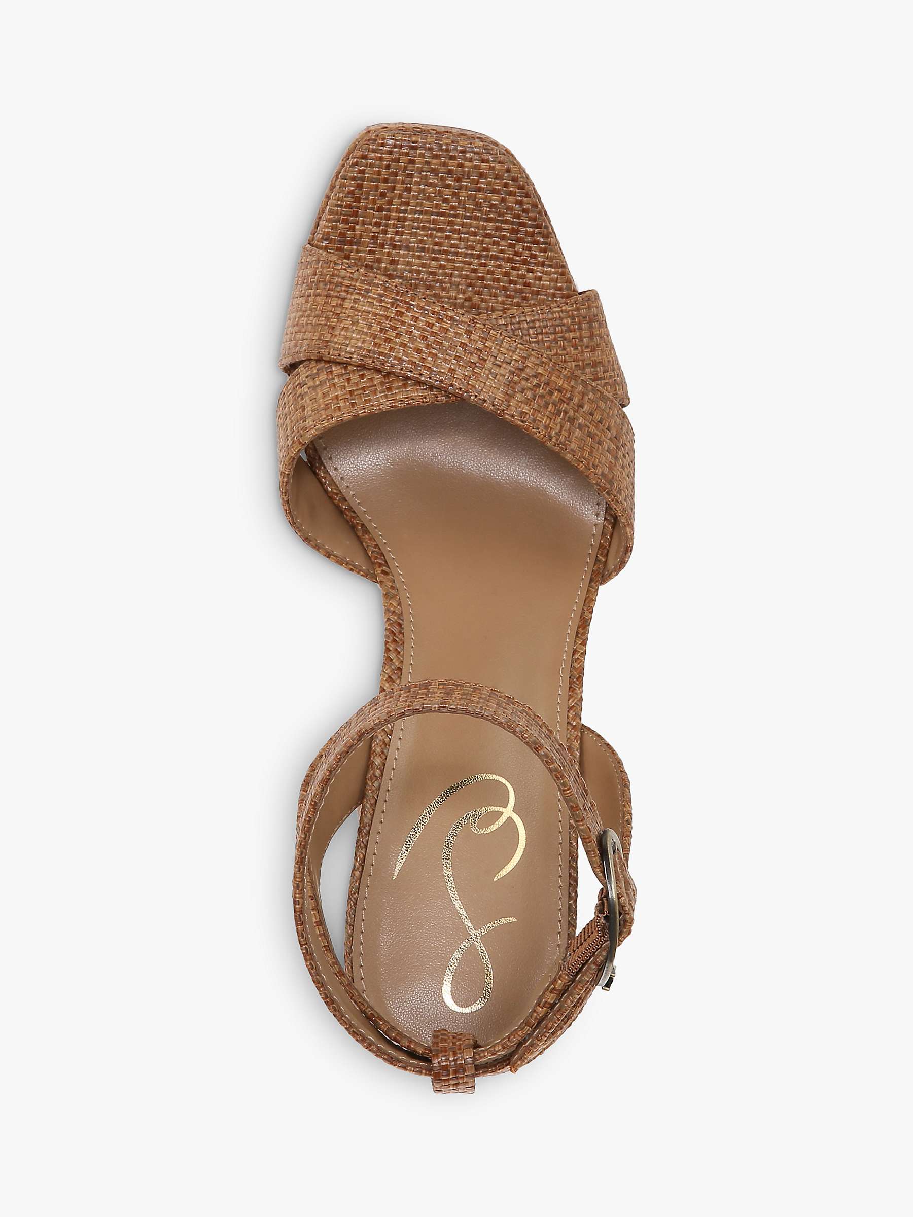 Buy Sam Edelman Kayna Woven Platform Sandals Online at johnlewis.com