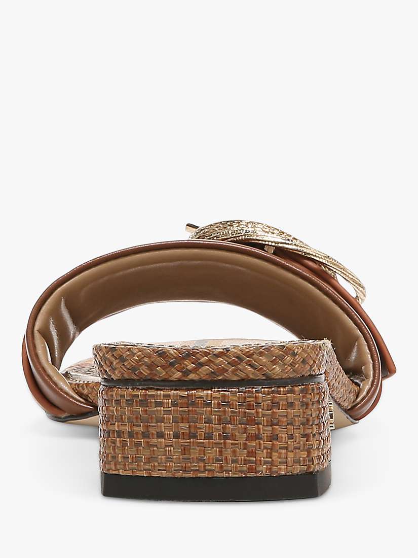 Buy Sam Edelman Delfi Leather Sliders, Cognac Online at johnlewis.com