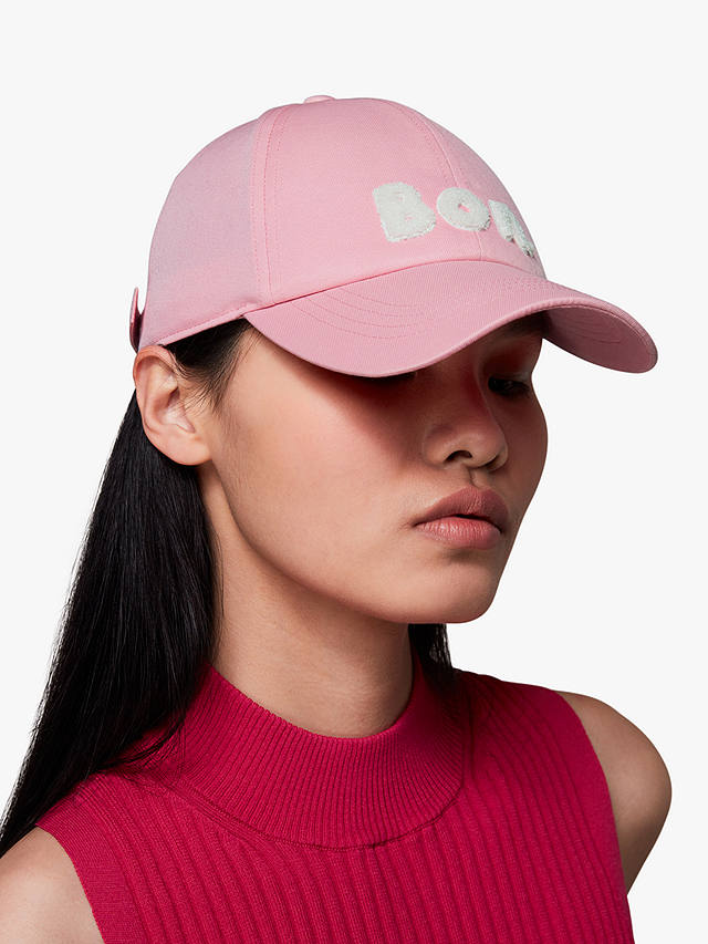 Whistles Bon Logo Cap, Pink