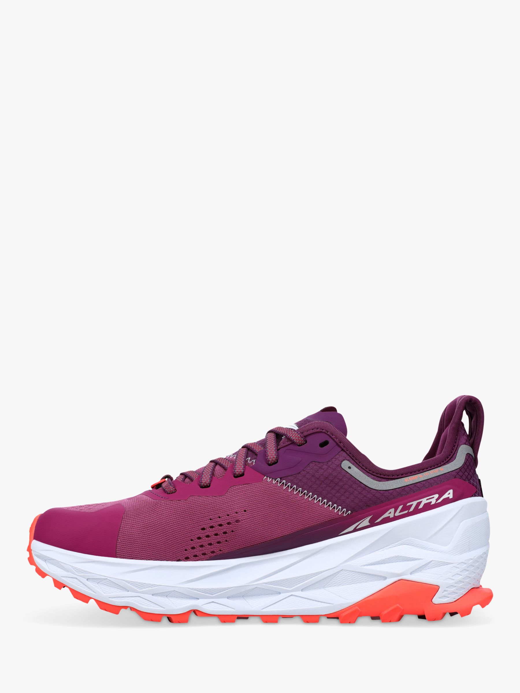 Buy Altra Olympus 5 Women's Running Shoes, Purple/Orange Online at johnlewis.com