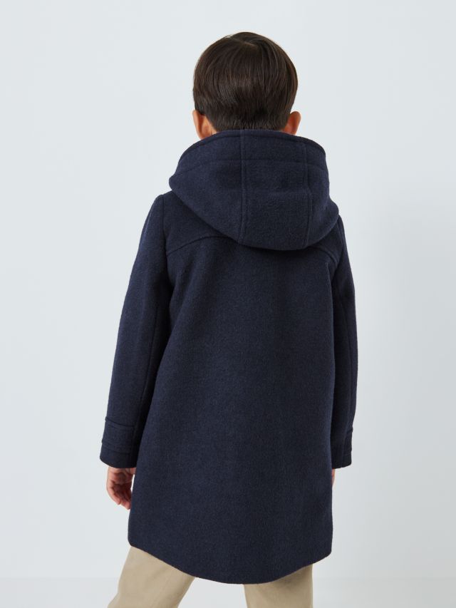 Girls navy sale duffle coat