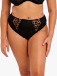 Elomi Namrah High Leg Knickers, Jet