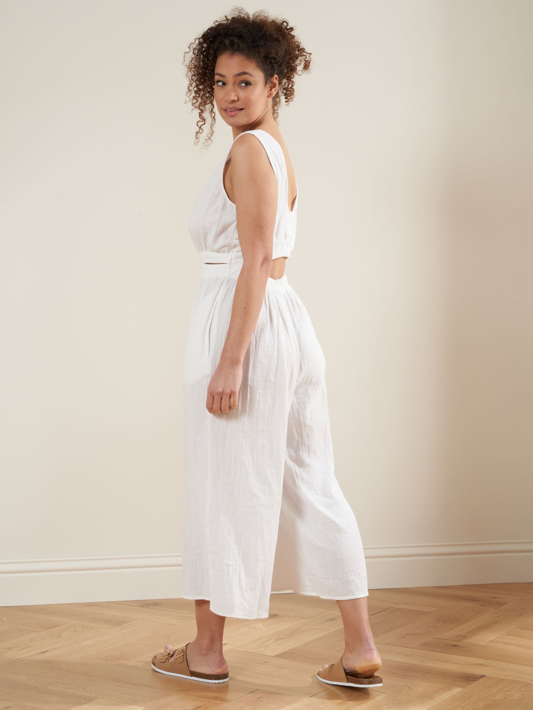 Buy Truly Cotton Cheesecloth Jumpsuit Online at johnlewis.com